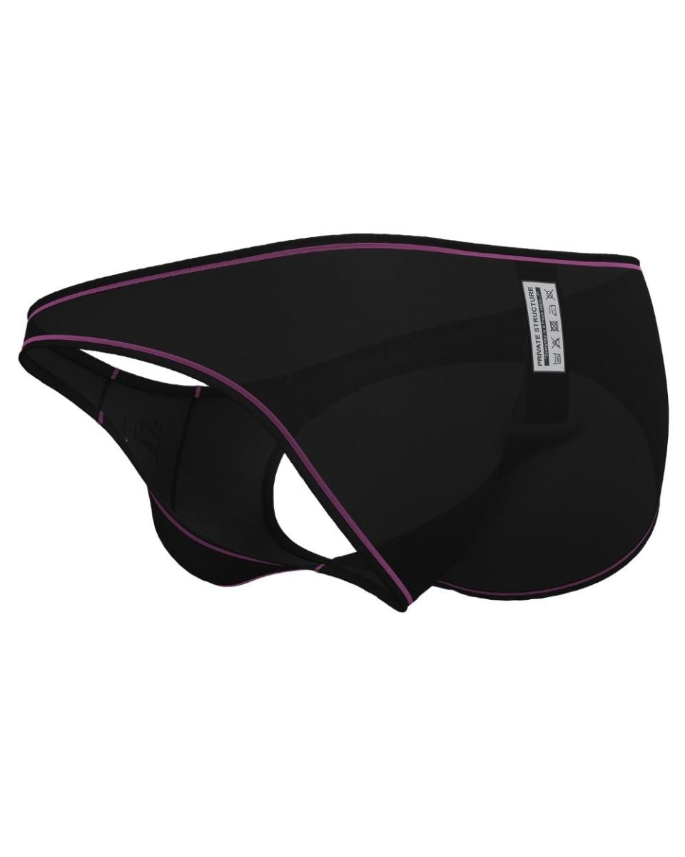 Private Structure Prime Eutopia Bikini Brief - Charcoal