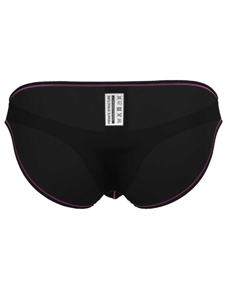 Private Structure Prime Eutopia Bikini Brief - Charcoal
