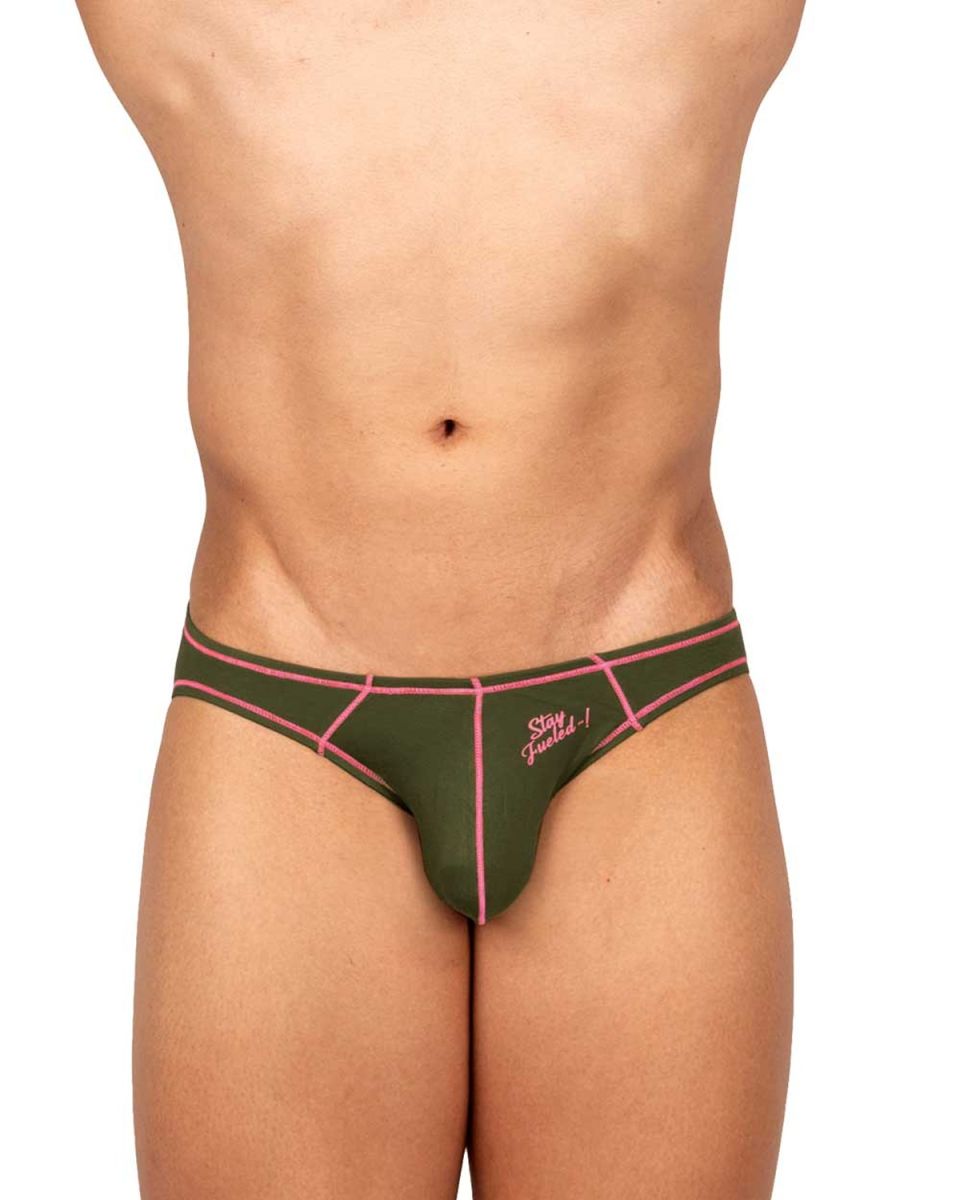 Private Structure Prime Eutopia Bikini Brief - Olive