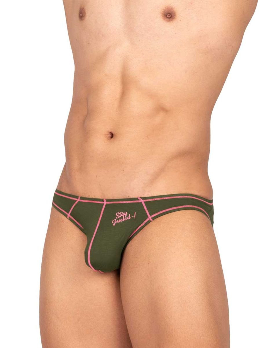 Private Structure Prime Eutopia Bikini Brief - Olive