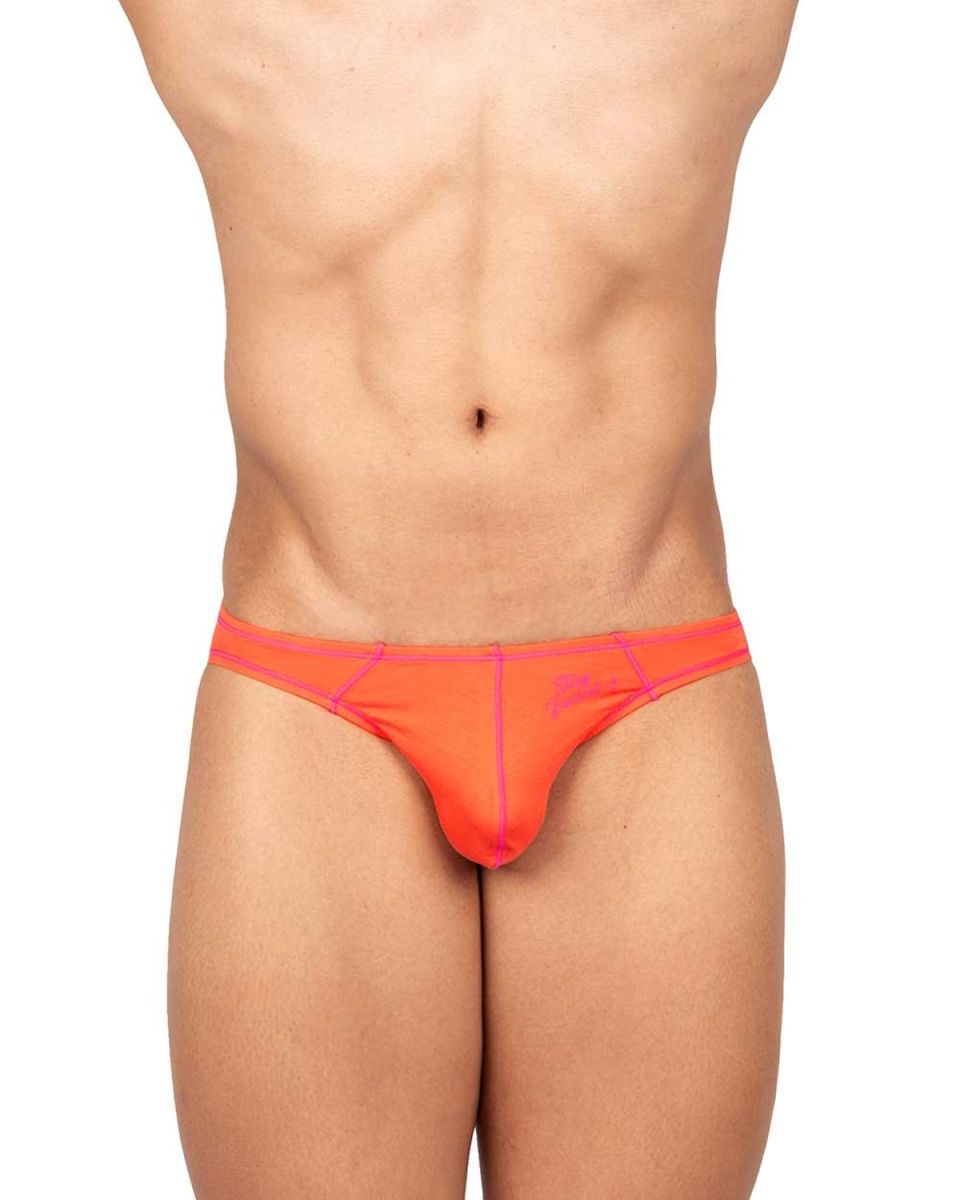 Private Structure EPUS4563 Prime Eutopia Bikini Brief Color Tangerine