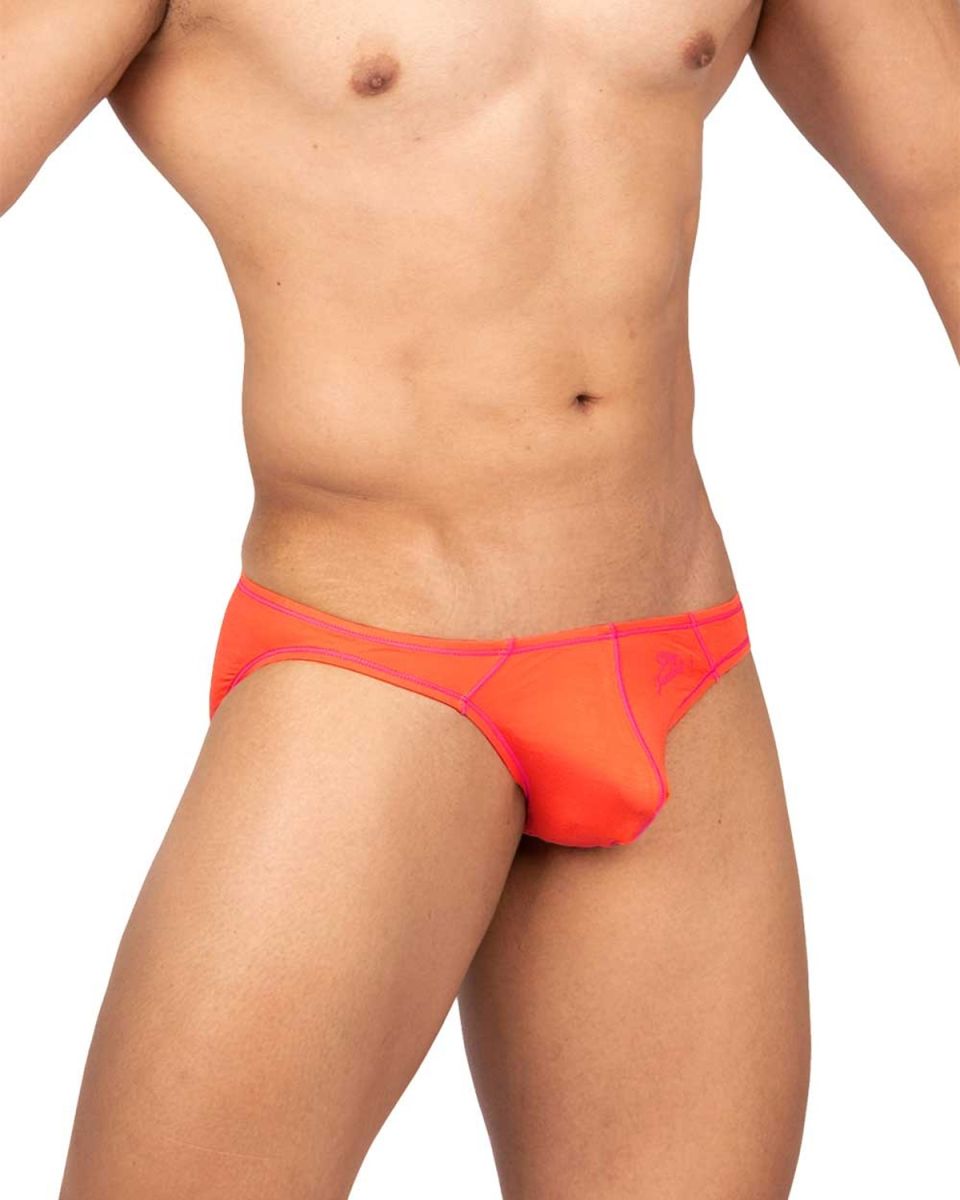Private Structure EPUS4563 Prime Eutopia Bikini Brief Color Tangerine