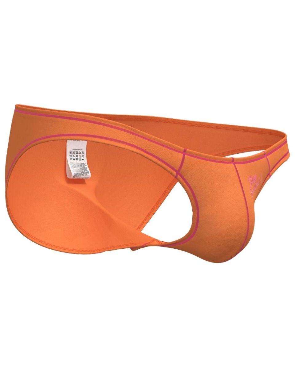 Private Structure EPUS4563 Prime Eutopia Bikini Brief Color Tangerine