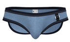 Private Structure Barn Boy Low Rise Mini Brief - Denim