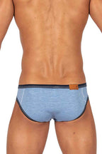 Private Structure Barn Boy Low Rise Mini Brief - Denim