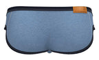 Private Structure Barn Boy Low Rise Mini Brief - Denim