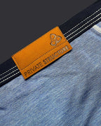 Private Structure Barn Boy Low Rise Mini Brief - Denim