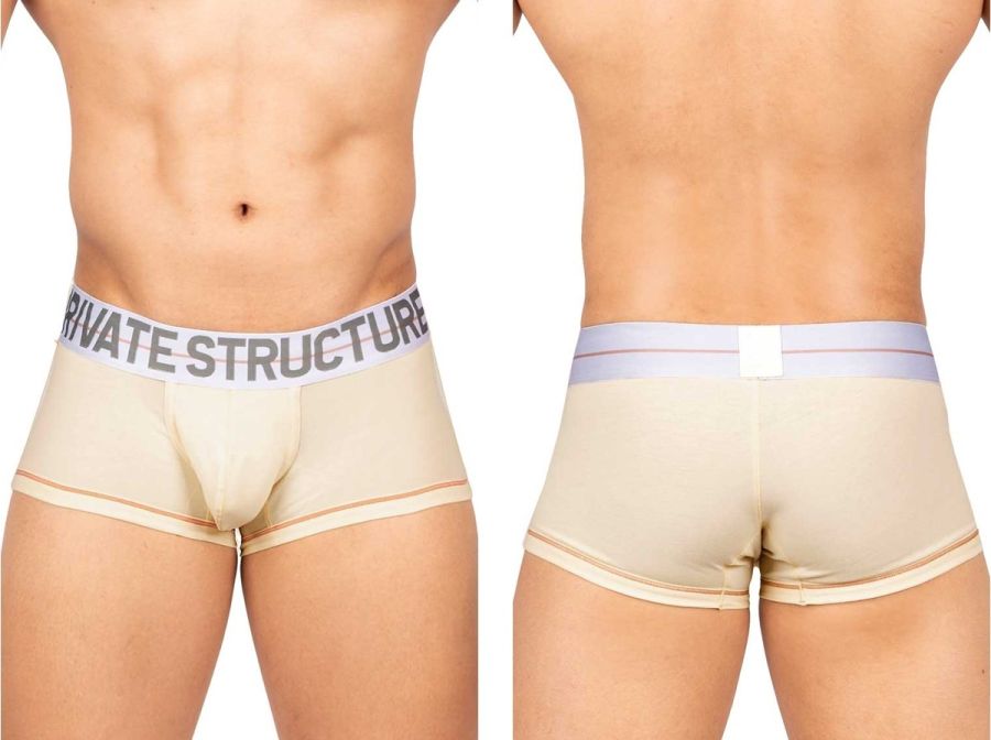 Private Structure Mo Lite Mid Waist Trunk - Cream