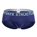 Private Structure Platinum Bamboo Briefs - Midnight Navy