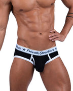 Private Structure Classic Mid Waist Mini Briefs - Black