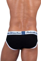 Private Structure Classic Mid Waist Mini Briefs - Black