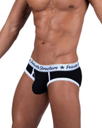 Private Structure Classic Mid Waist Mini Briefs - Black