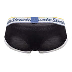 Private Structure Classic Mid Waist Mini Briefs - Black