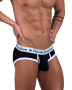 Private Structure Classic Mid Waist Mini Briefs - Black