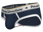 Private Structure Classic Mid Waist Mini Brief - Navy
