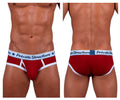 Private Structure Classic Mid Waist Mini Briefs - Red