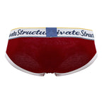 Private Structure Classic Mid Waist Mini Briefs - Red