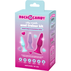 Rock Candy Anal Silicone Training Kit (3 Piece) - Multicolor