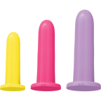 Rock Candy Beginner Silicone Dilator Set (3 Piece) - Multicolors