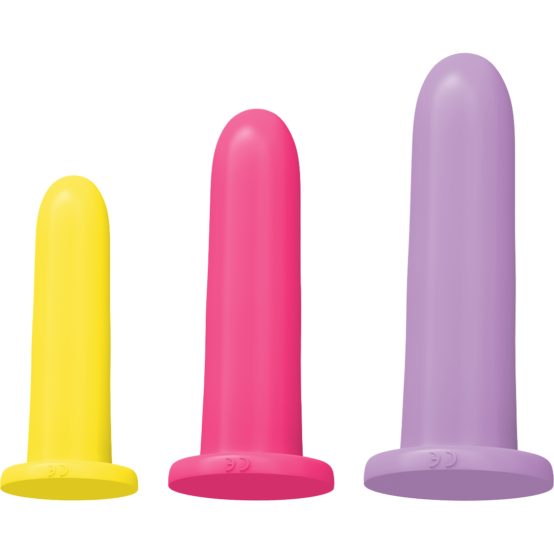 Rock Candy Beginner Silicone Dilator Set (3 Piece) - Multicolors