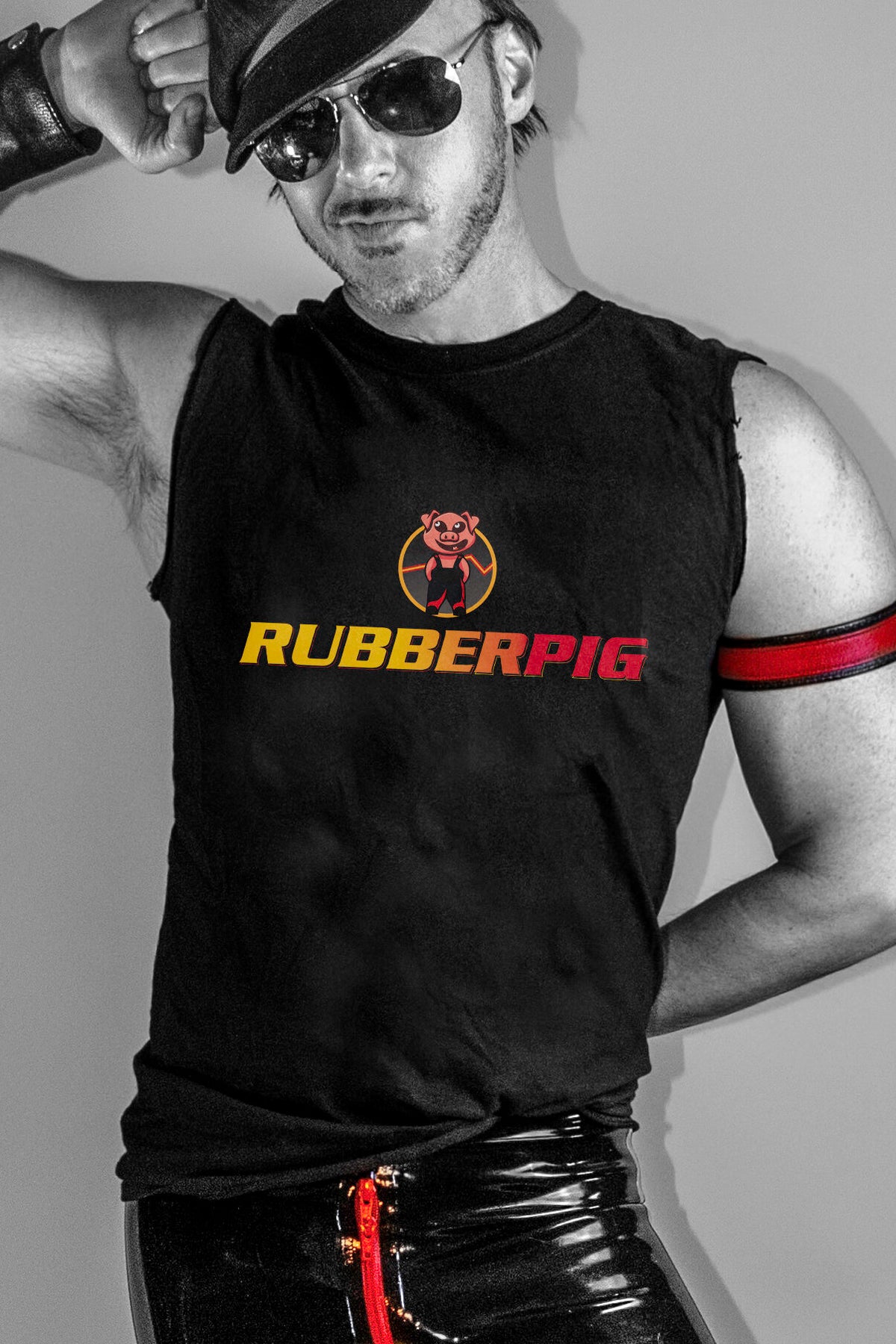 RubberPig Tee by Peachy Kings