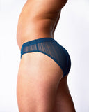 TEAMM8 Romeo Sheer Bikini Brief - Cherry