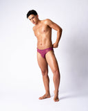 TEAMM8 Romeo Sheer Bikini Brief - Cherry