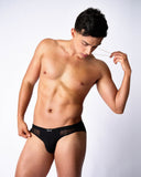 TEAMM8 Romeo Sheer Bikini Brief - Cherry