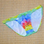 Rainbow Clouds Low Cut Swim Brief