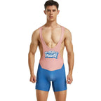 Tauwell Athletic Cream wrestling singlet