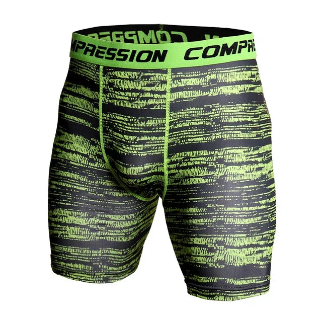 Camo Pixel Compression Shorts