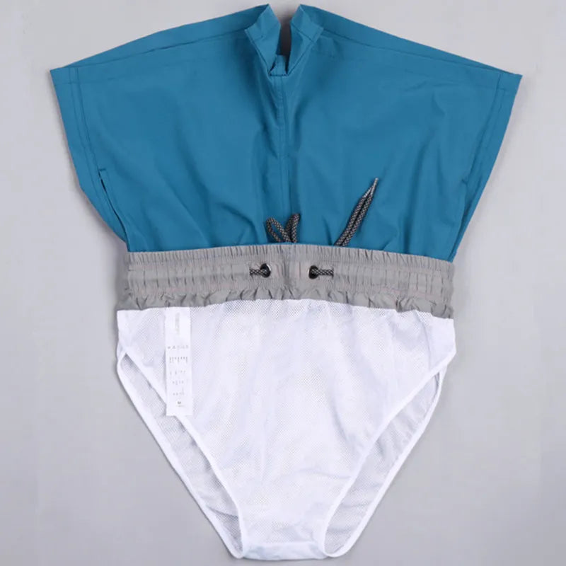 Solid Swim Shorts