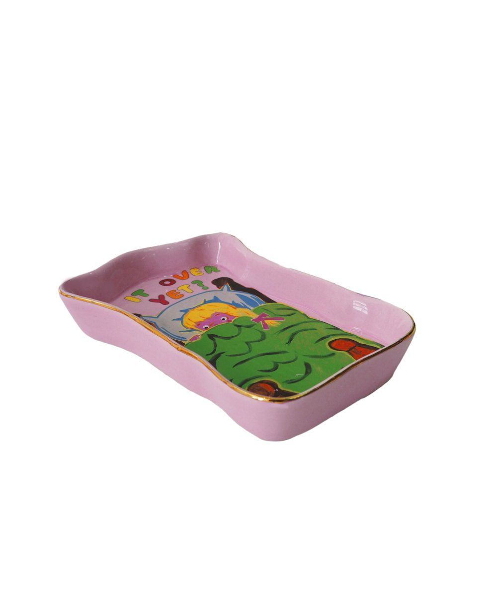 Is It Over Yet Trinket Tray by Magda Archer x Third Drawer Down