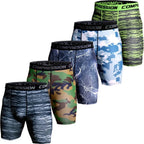 Camo Pixel Compression Shorts