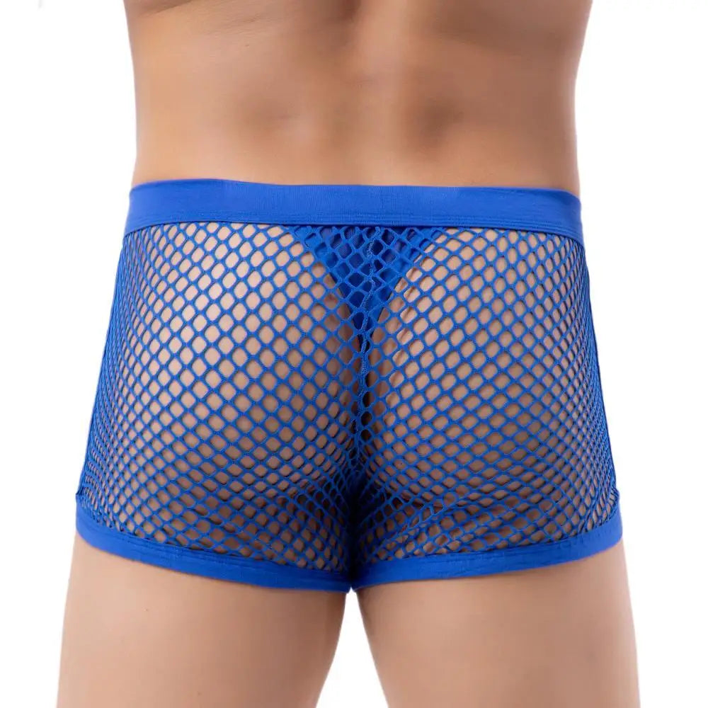 100% See-through Mesh Trunks
