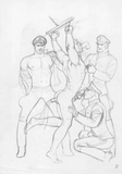 Tom of Finland, Untitled, ca 1973 (KAKE: SADIST, Issue 14, Frame 8)
