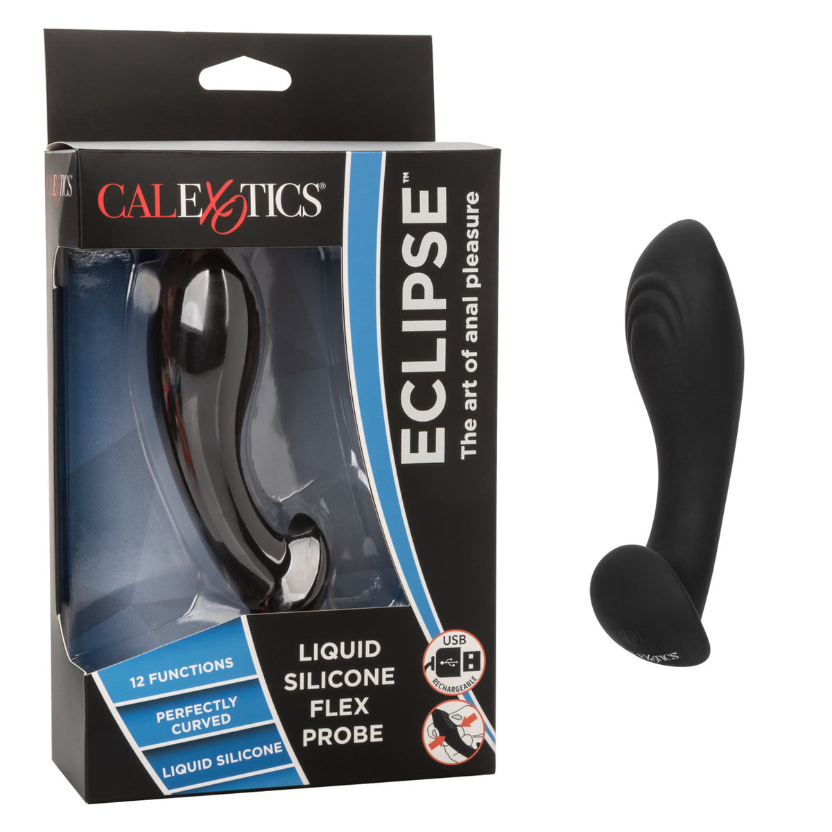 Eclipse Rechargeable Liquid Silicone Flex Probe