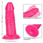 Anal Toys Back End Chubby Suction Cup Base Dildo