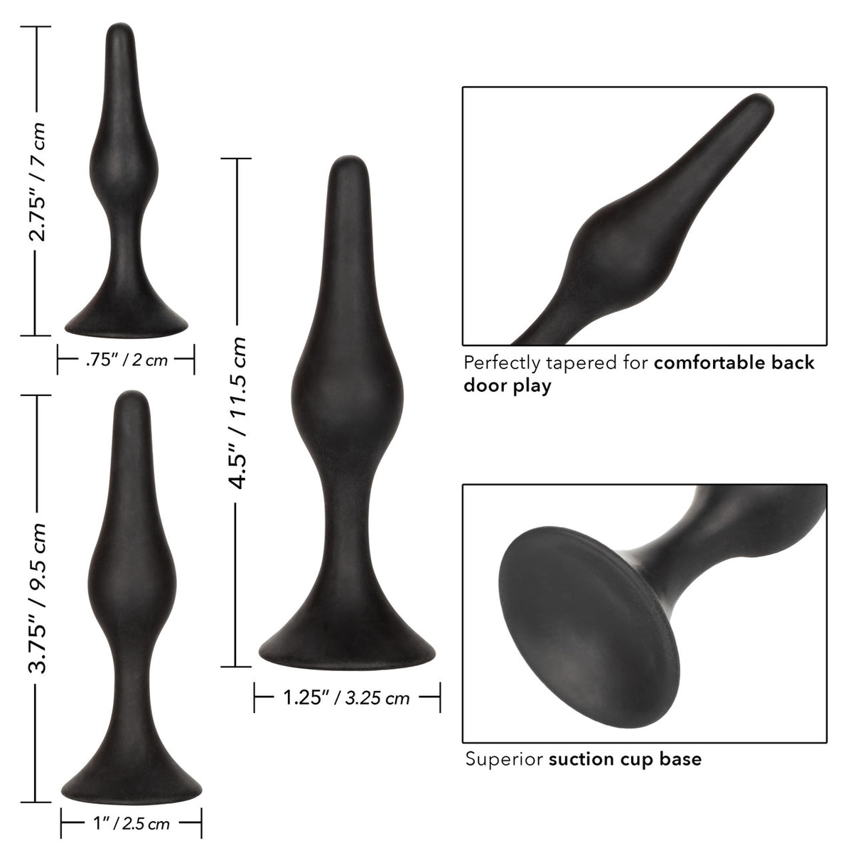 Anal Toys Silicone Anal Starter Kit