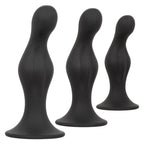 Anal Toys Silicone Anal Ripple Plug Kit (3 Piece)