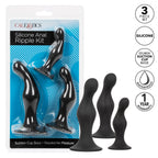 Anal Toys Silicone Anal Ripple Plug Kit (3 Piece)