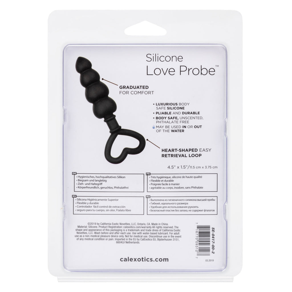 Anal Toys Silicone Love Probe