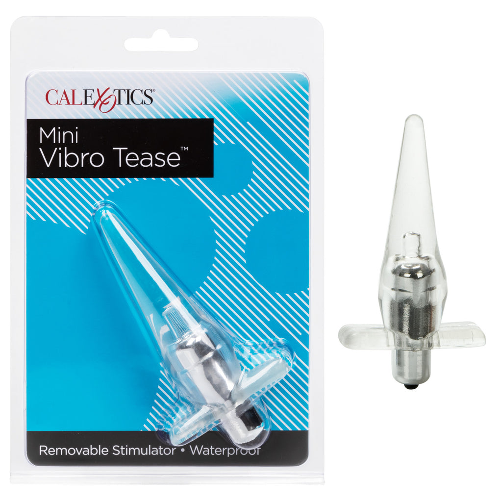 Anal toys mini vibro tease vibrating butt plug - clear CULTUREEDIT Anal toys mini vibro tease vibrating butt plug - clear CULTUREEDIT
