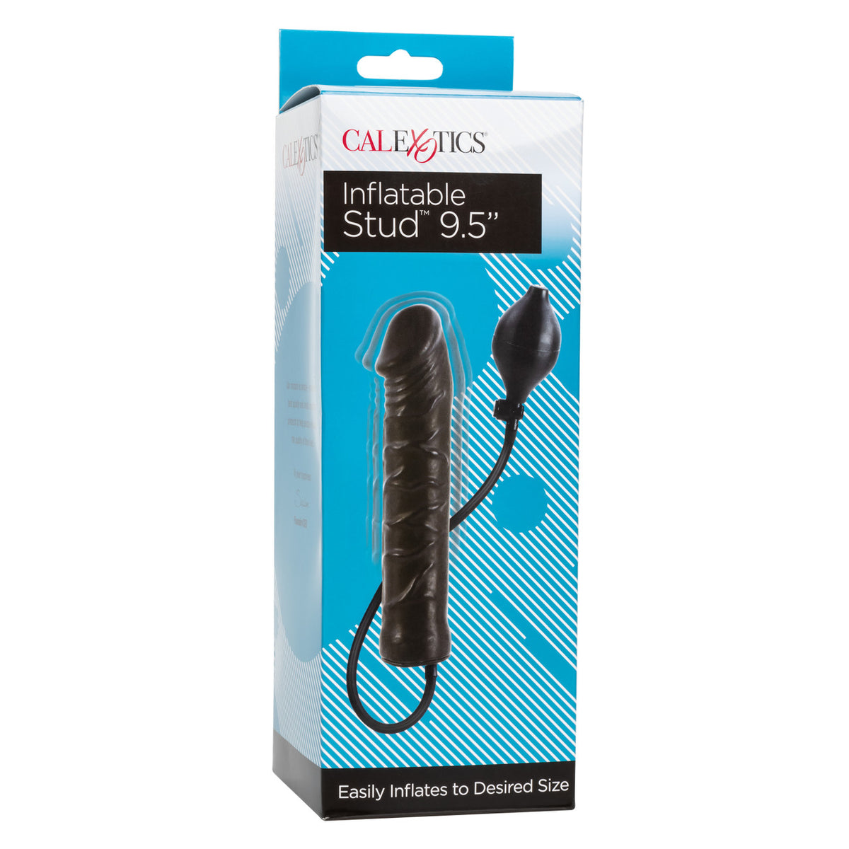 Anal Toys Inflatable Stud Dildo 9.5in