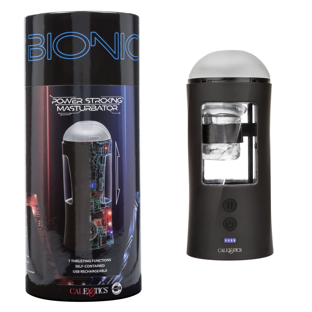 Bionic Power Stroking Rechargeable Masturbator