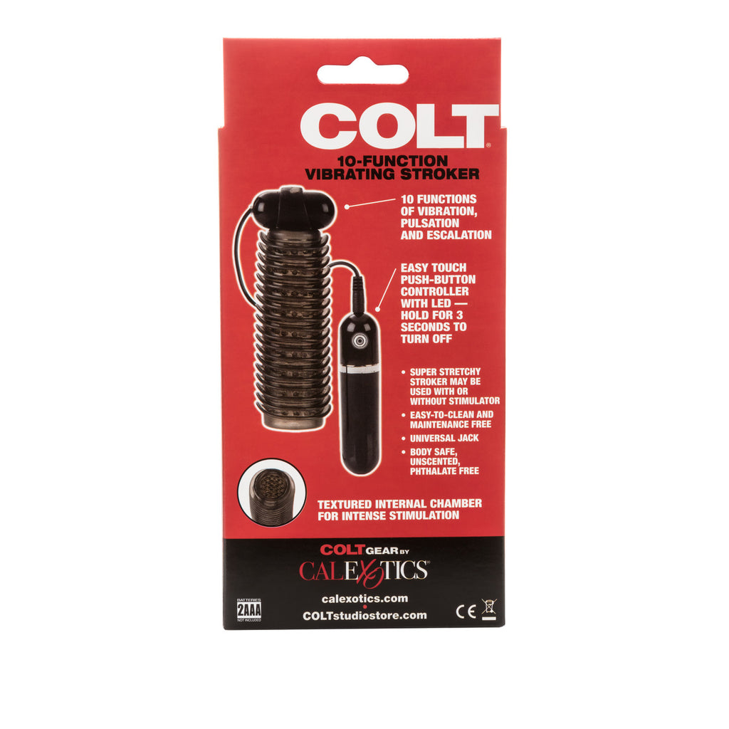 COLT Vibrating Stroker with Bullet and Remote Control