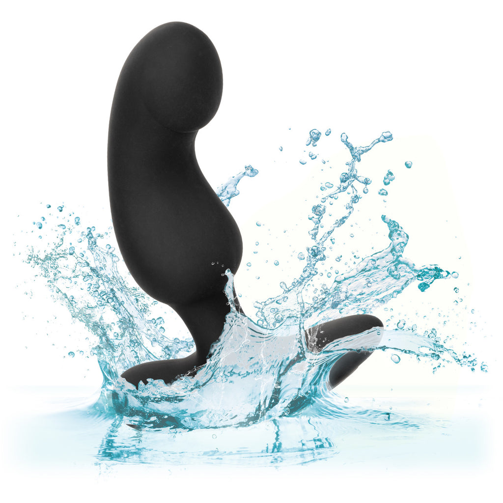 Anal Toys Rechargeable Curved Probe Silicone Anal Stimulator