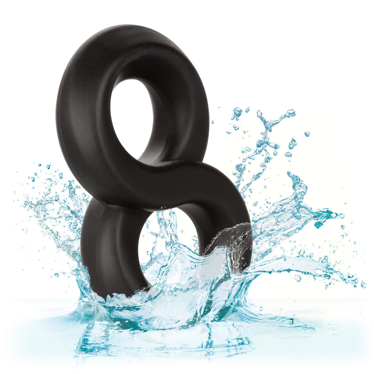 Rings! Ultra-Soft Crazy 8 Dual Silicone Cock Ring