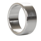 Rings! Alloy Metallic Cock Ring - Medium - 1.5in - Silver