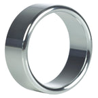 Rings!Alloy Metallic Cock Ring - Large - 1.75in - Silver